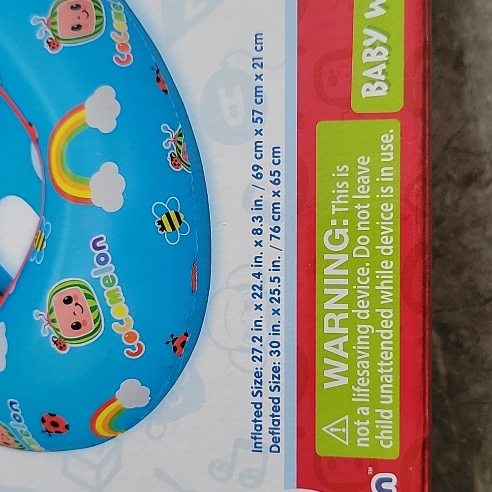 (J17) COCOMELON BABY WATERCRAFT - Picture 5 of 6